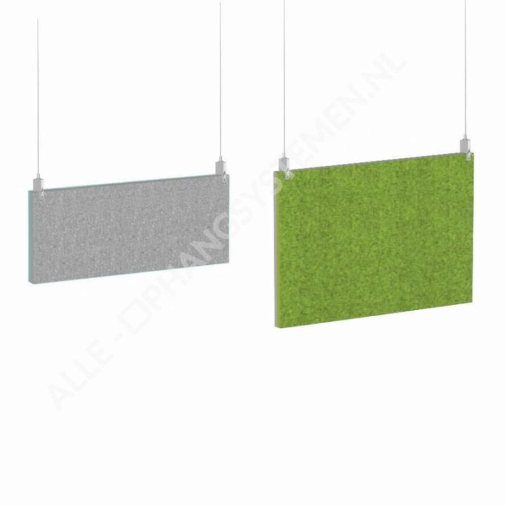 GeckoTeq Akoestische paneel klemmen tot 12mm