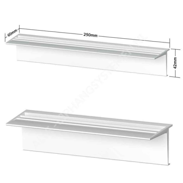 Artiteq Info Rail Support Clip