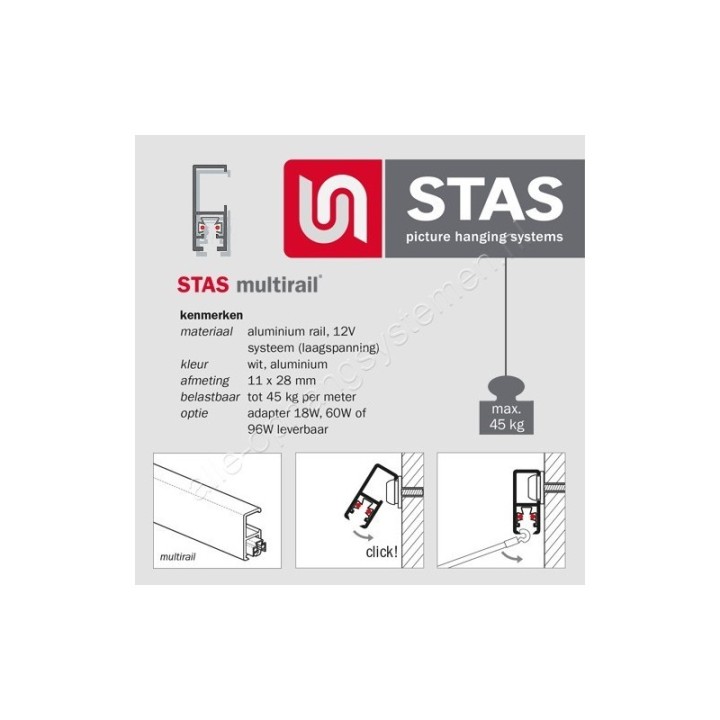 STAS Wi-Fi Smart LED Lamp 5w - Dimbaar