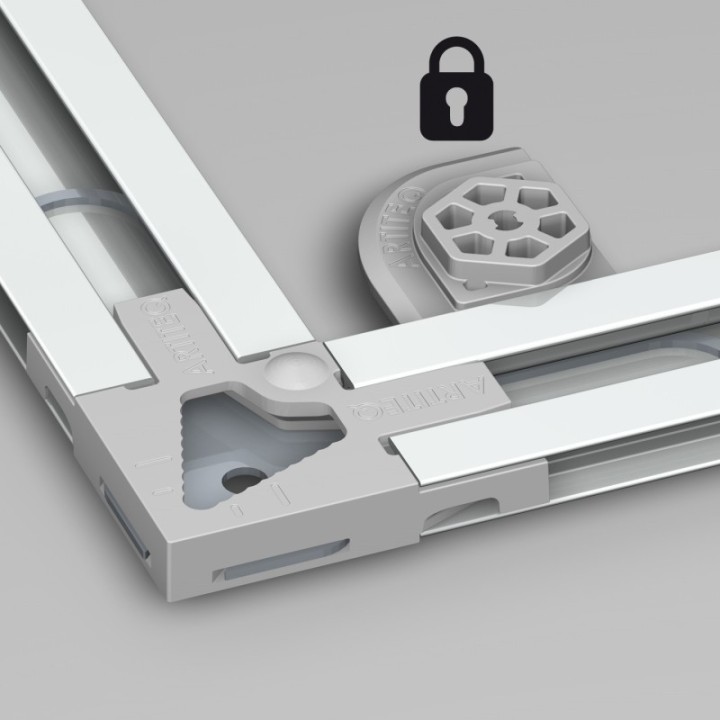 Artiteq Back Frame ophang en veiligheids schijfjes - per stuk